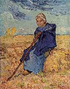Vincent Van Gogh Die Hirtin